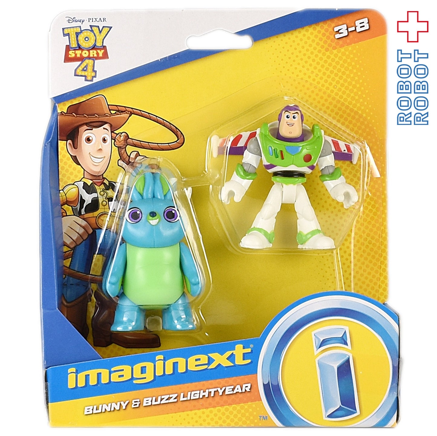 トイストーリー イマジネクスト バズ・ライトイヤーとバニー フィギュア