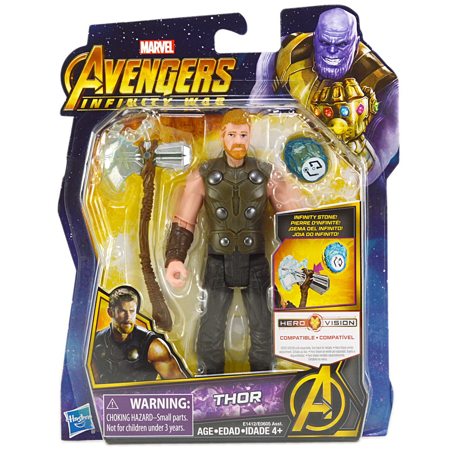 マーベル アベンジャーズ インフィニティウォー 6インチ アクションフィギュア ソー