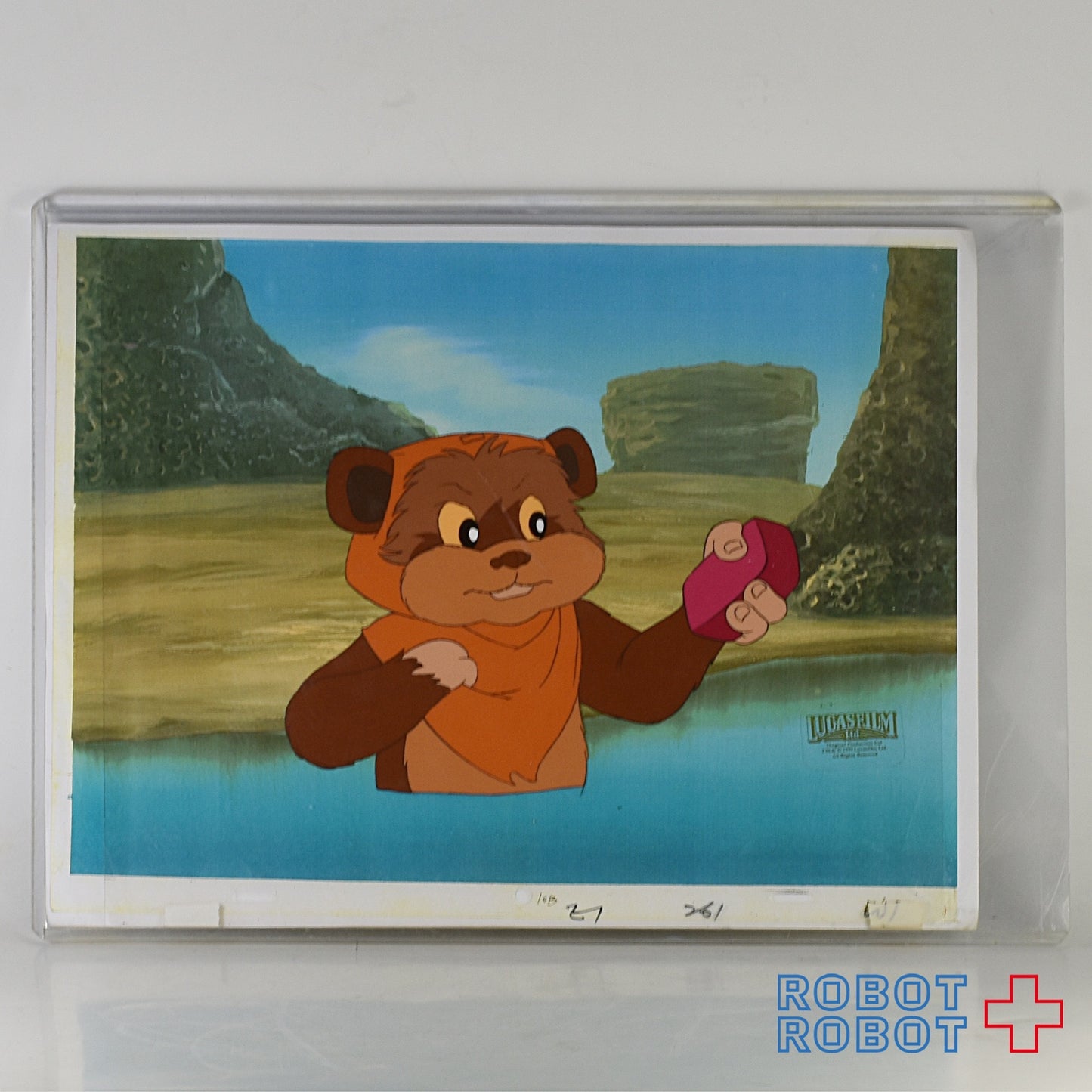 スター・ウォーズ イウォーク ウィケット セル画 背景、証明書付