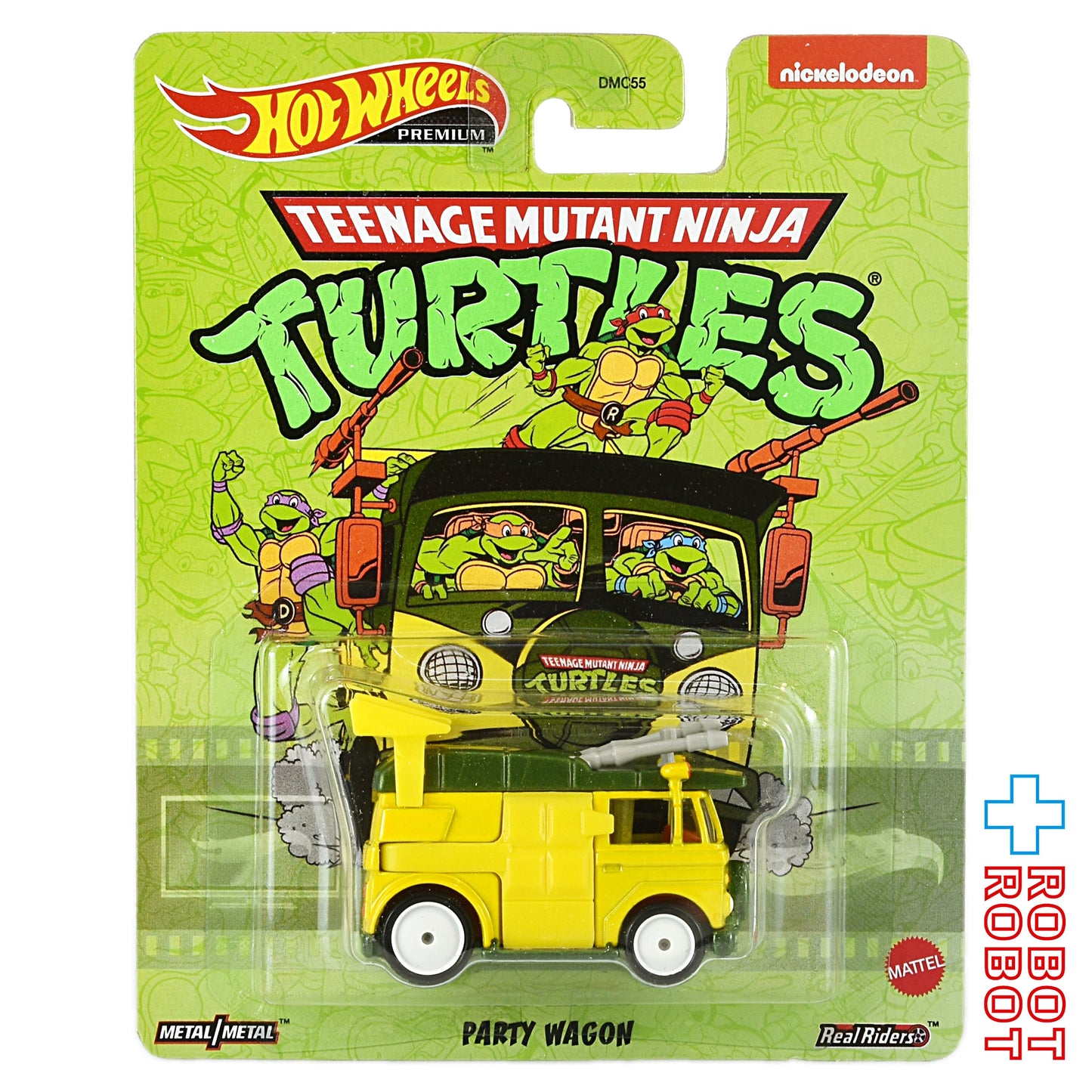 ホットウィール プレミアム タートルズ TMNT パーティワゴン 未開封