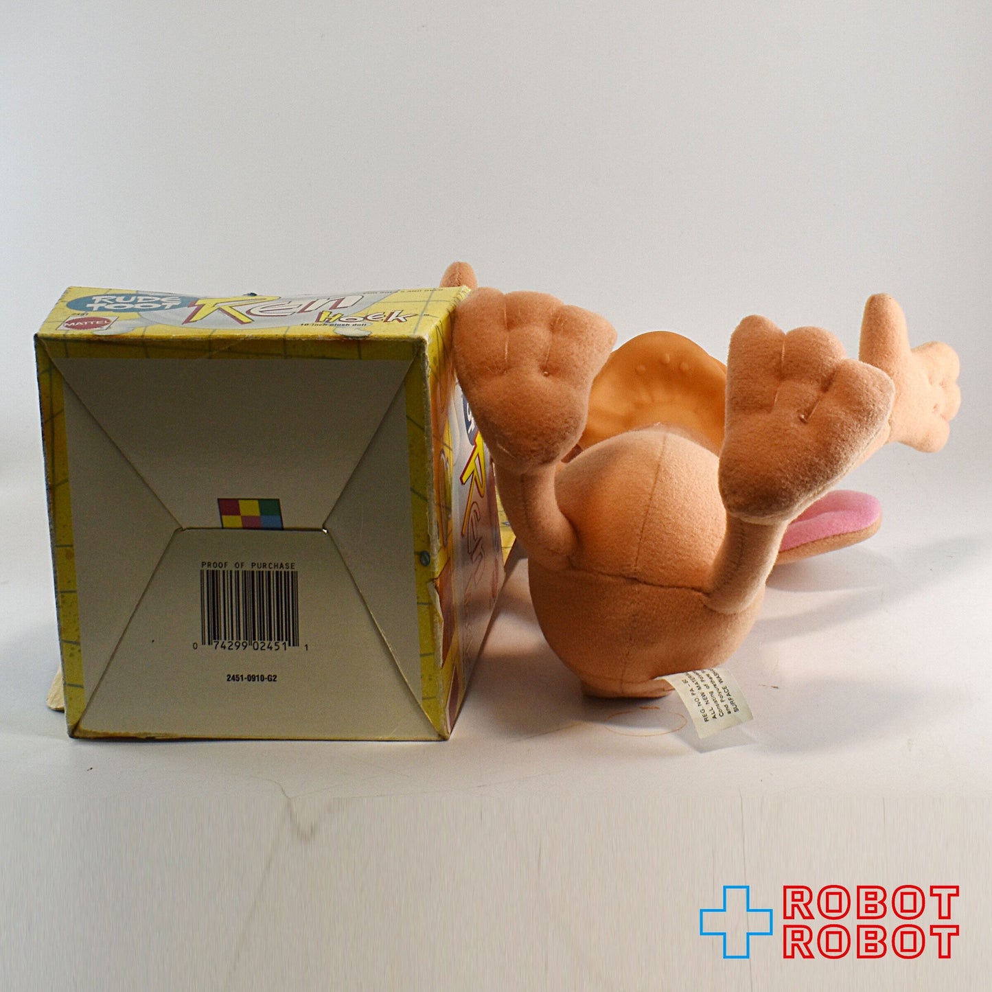 マテル レン&スティンピー ルードトート レン・ホーク ぬいぐるみ