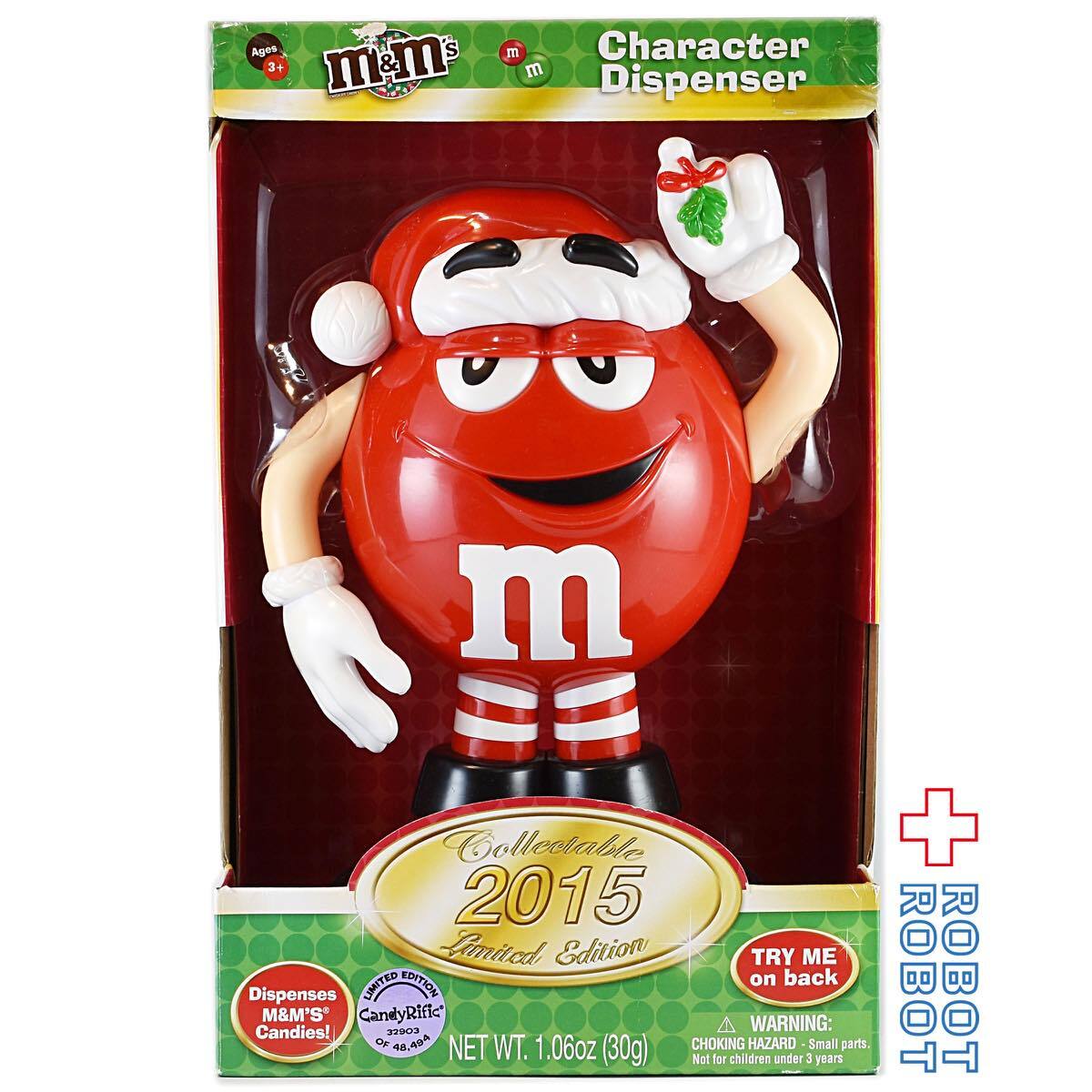 M&M's ディスペンサー M&M's ディスペンサー レッド 台座付き エムアンドエムズ – ROBOTROBOT