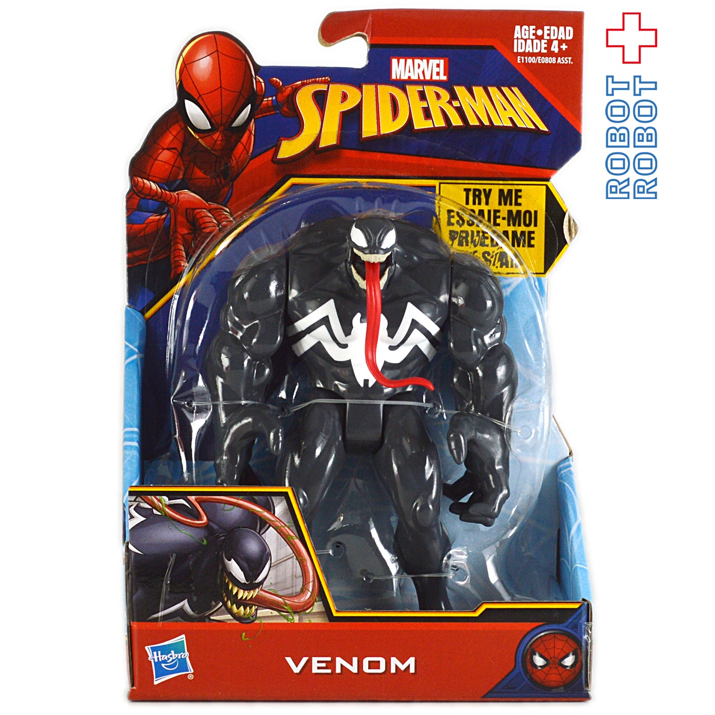 スパイダーマン スクーイズバックパック 6インチ アクションフィギュア ヴェノム