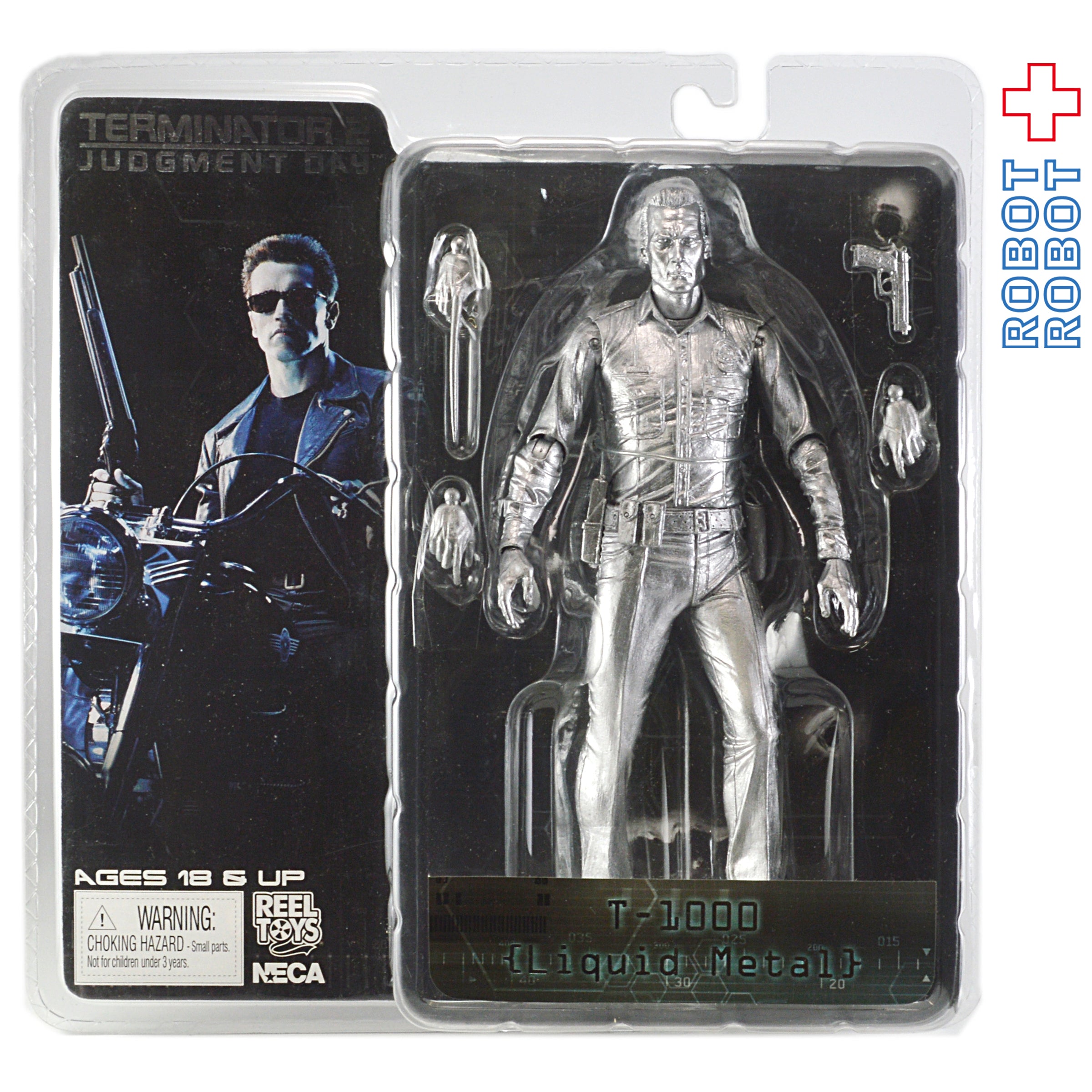 NECA ターミネーター T2 T-1000 リキッドメタル アクションフィギュア