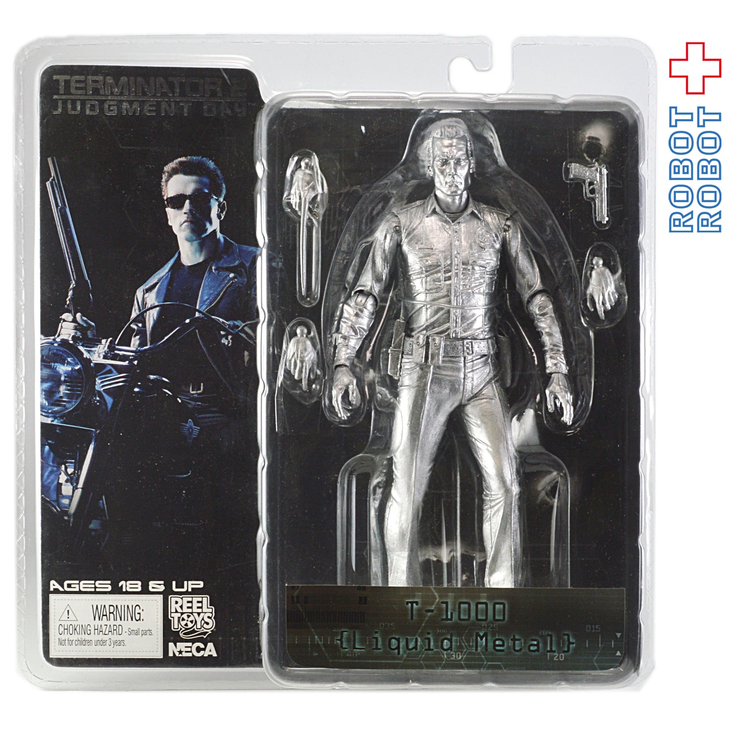 NECA ターミネーター T2 T-1000 リキッドメタル アクションフィギュア 未開封