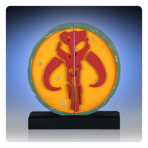 スター・ウォーズ ボバ・フェット マンダロリアン エンブレム ブックエンド