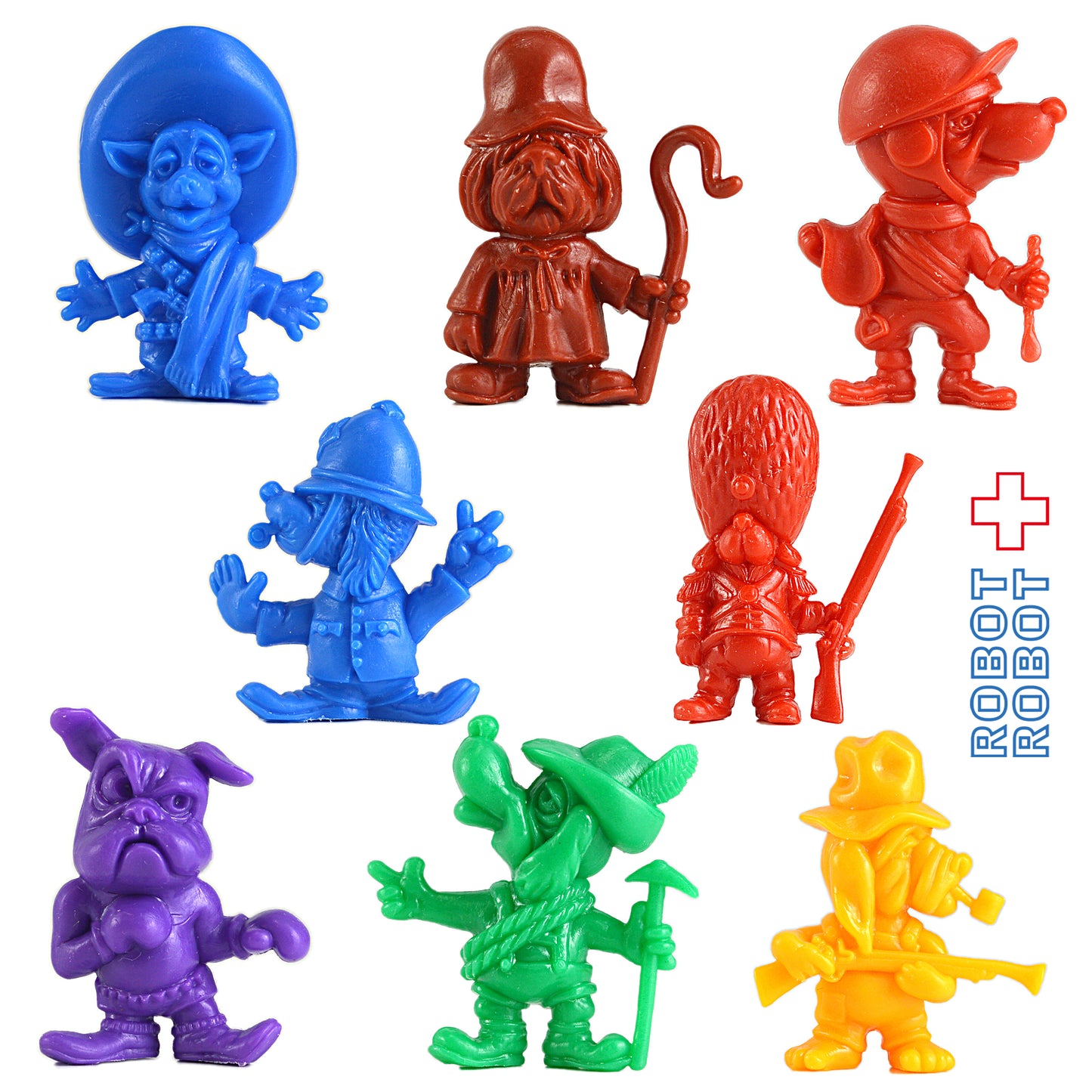 ケロッグ わんぱくドッグ 全8種セット R&L おまけ