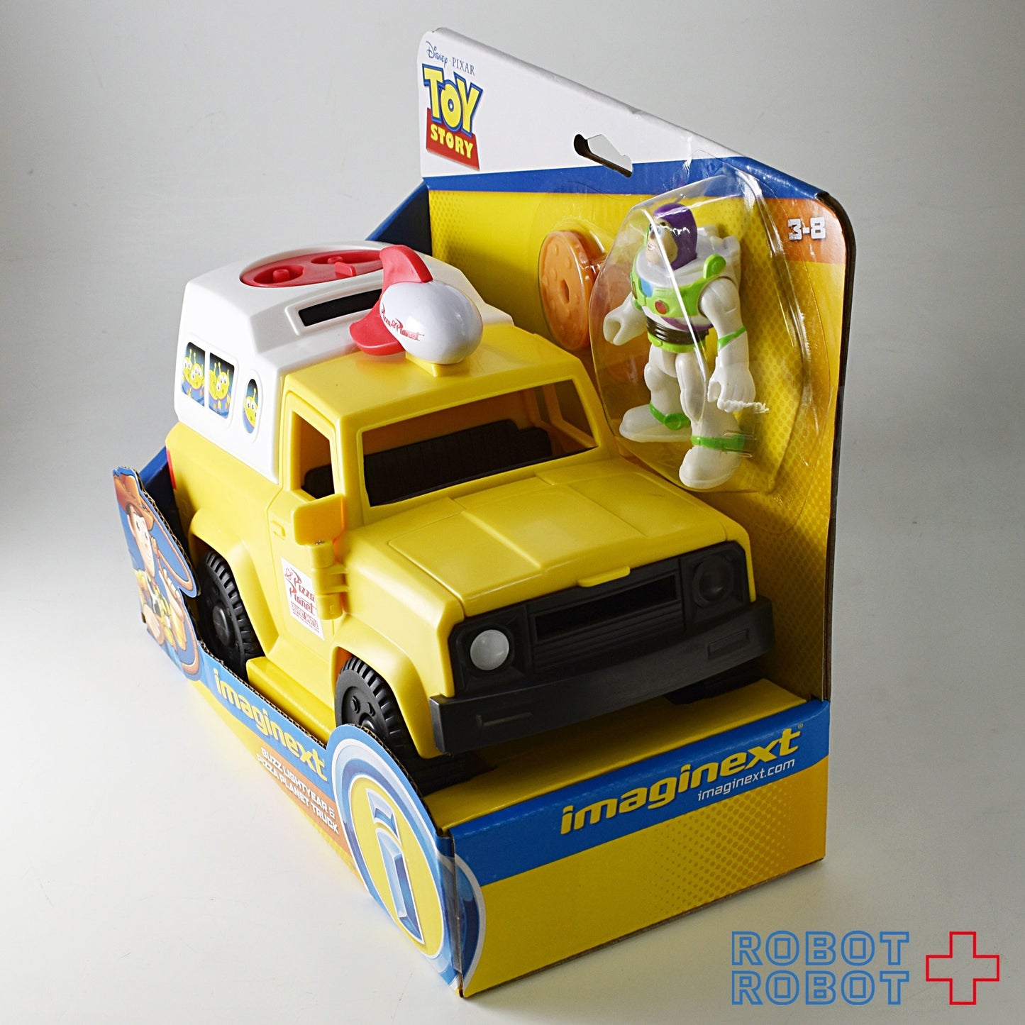 トイストーリー イマジネクスト バズ・ライトイヤーとピザプラネットトラック フィギュア