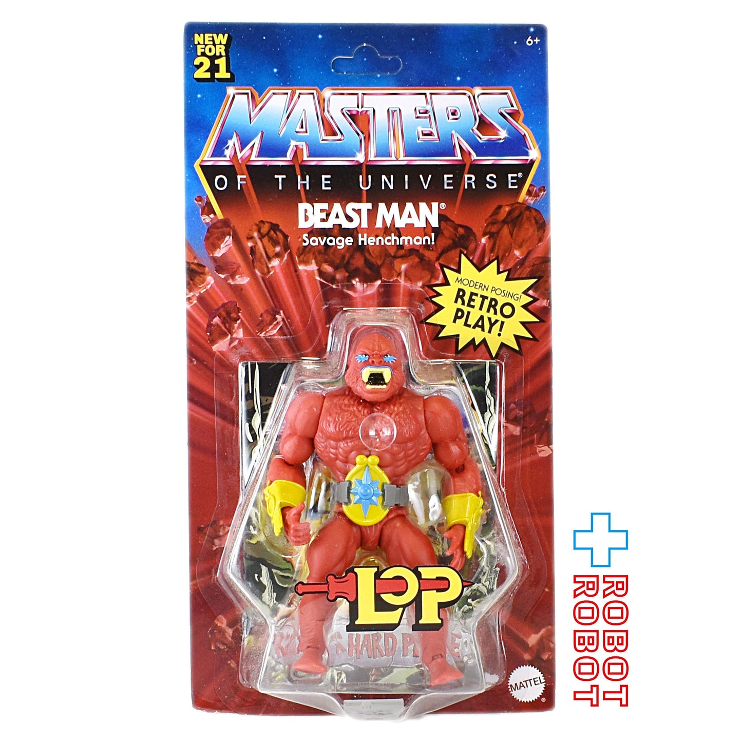 マテル MOTU マスターズ・オブ・ザ・ユニバース オリジンズ ビーストマン 5.5インチ アクションフィギュア