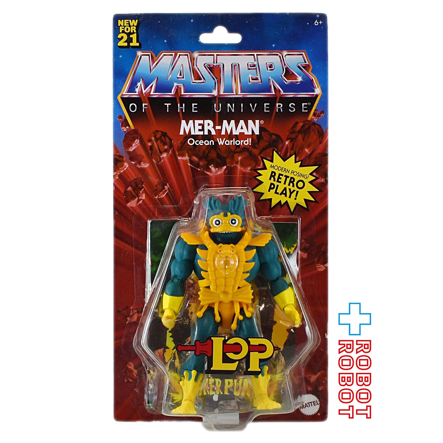 マテル MOTU マスターズ・オブ・ザ・ユニバース オリジンズ マーマン 5.5インチ アクションフィギュア