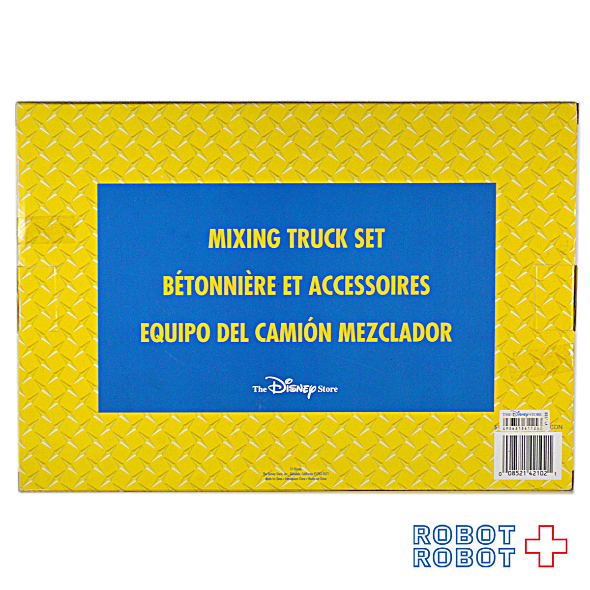 ミッキーマウスの工事ミキサートラックセット