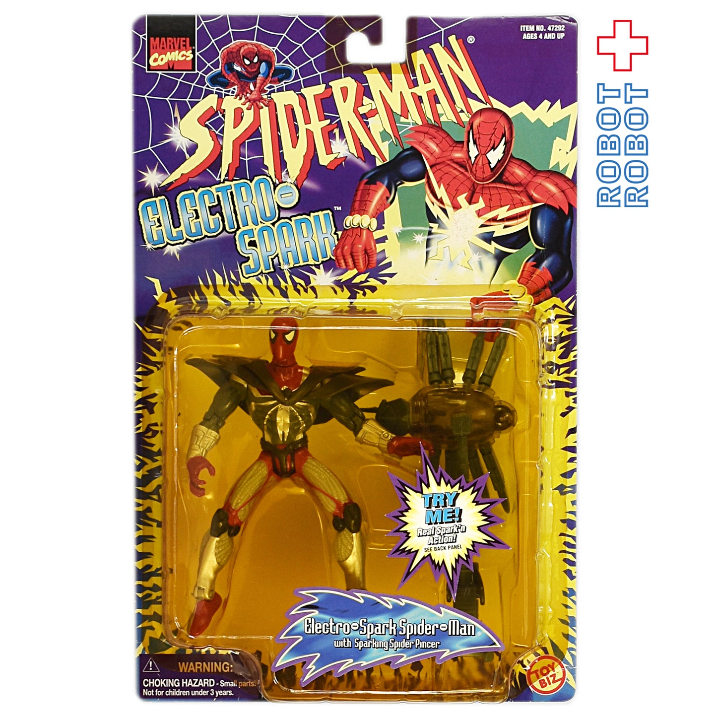 トイビズ エレクトロスパーク スパイダーマン スパーキングスパイダーピンサー