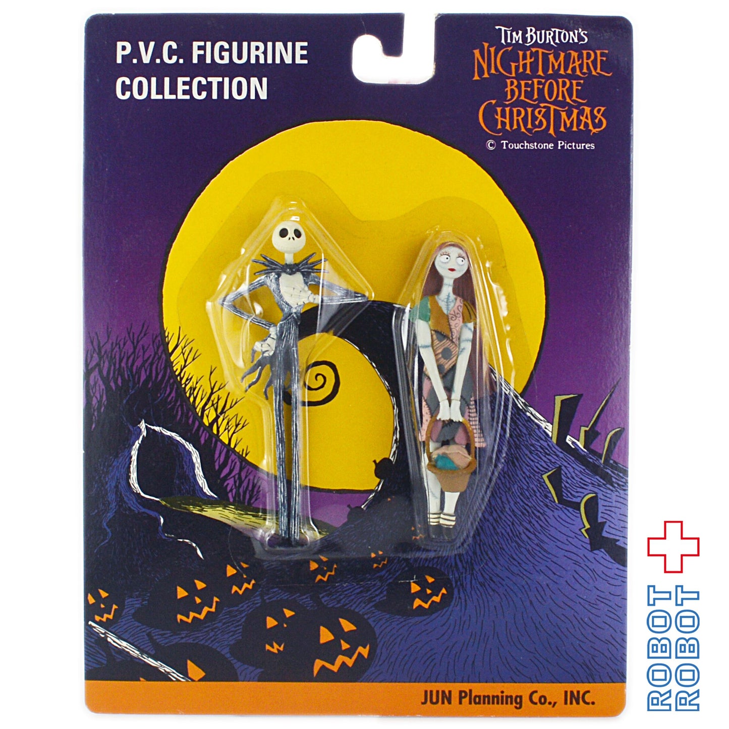 ジュンプランニング ナイトメアー・ビフォア・クリスマス ジャック サリー PVC フィギュリンコレクション 未開封