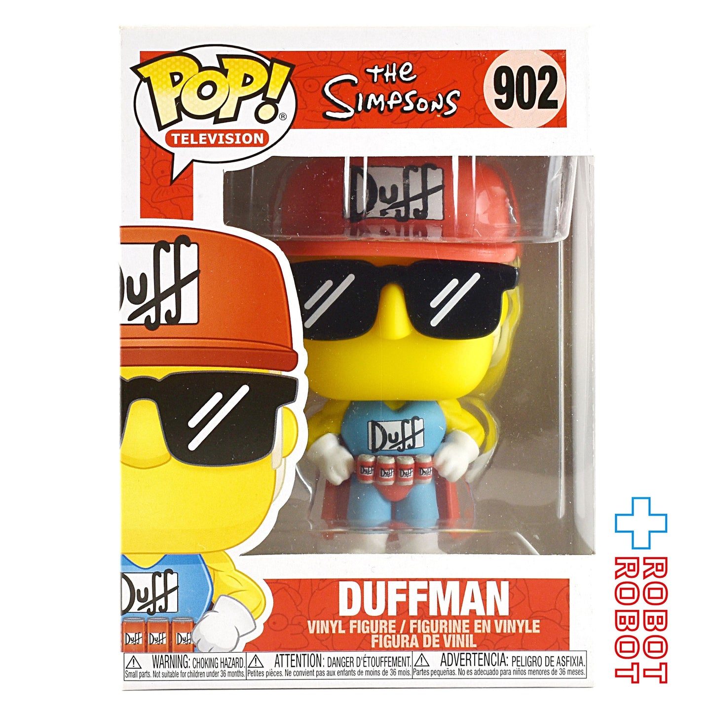 ファンコ POP! ザ・シンプソンズ 902 ダフマン ビニールフィギュア 開封