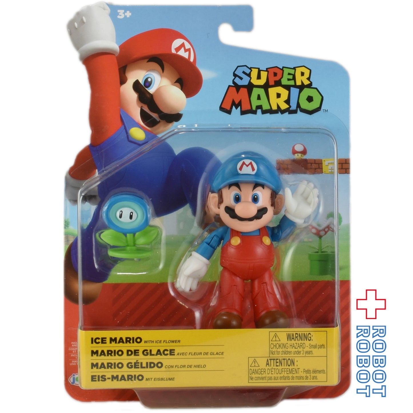 ワールドオブニンテンドー スーパーマリオ アイスマリオ 4インチ アクションフィギュア