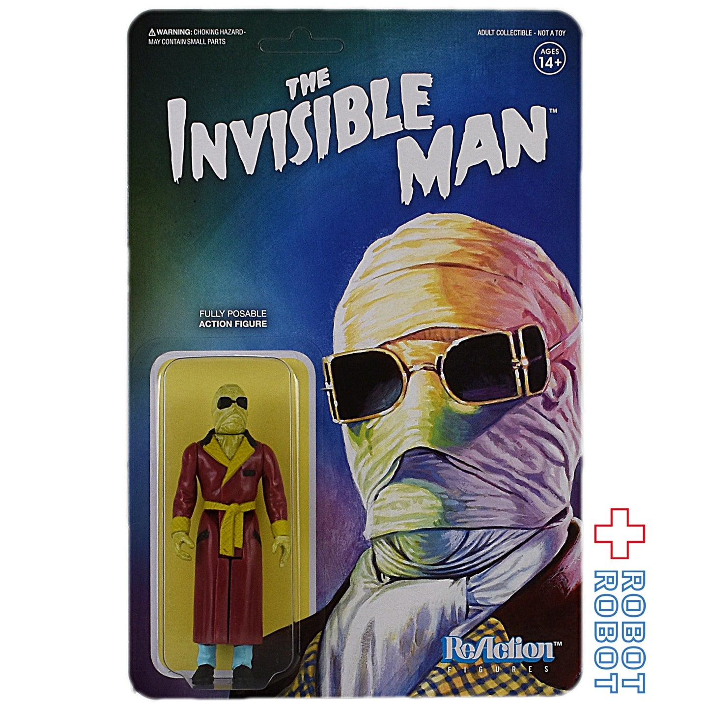 リ・アクション 3.75インチ・アクションフィギュア ユニバーサル・モンスター NEWシリーズ2 透明人間