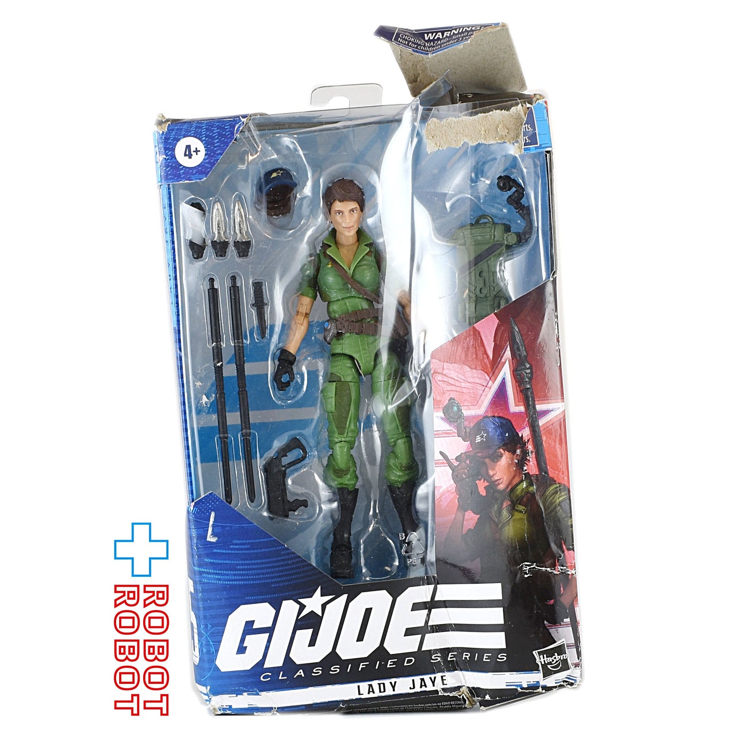 ハズブロ G.I.ジョー クラシファイドシリーズ 25 レディ・ジェイ 6インチ アクションフィギュア ※難有