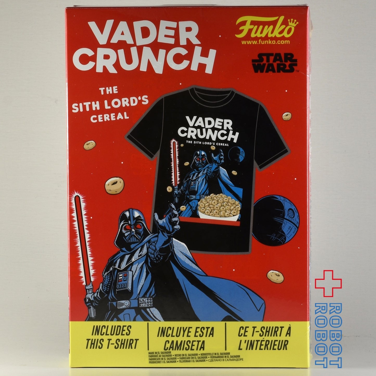 ファンコ スター・ウォーズ ベイダー・クランチ THE SITH LORD'S CEREAL Tシャツ M