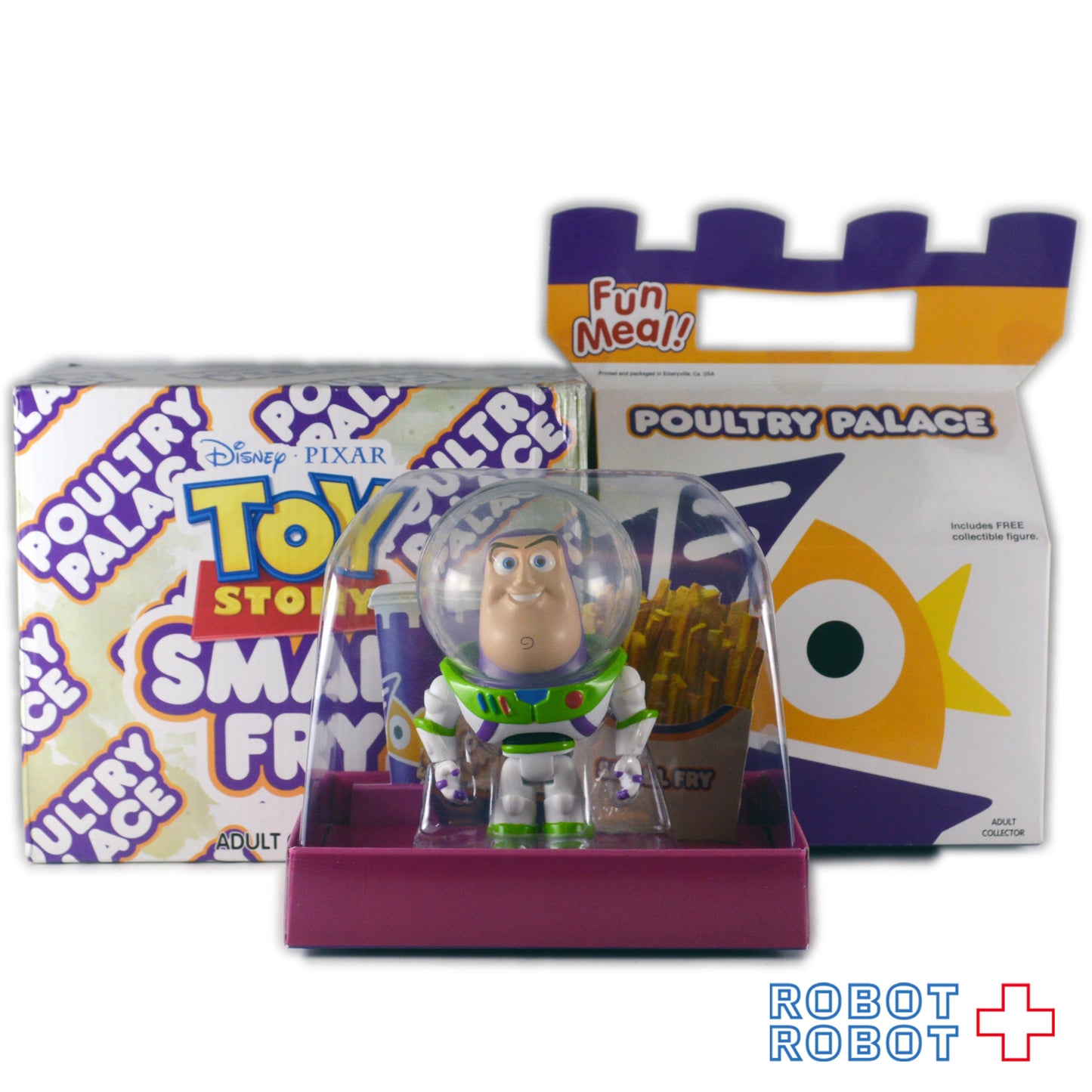 トイストーリー D23限定 ミニバズ ハッピーミールのバズ ニセものバズがやって来た