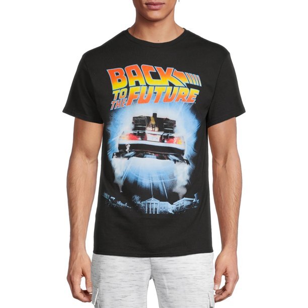 Tシャツ ムービー バック・トゥ・ザ・フューチャー デロリアン