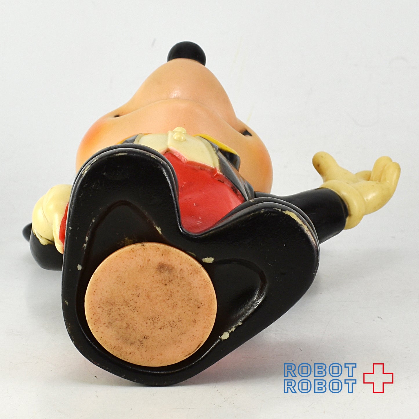 ディズニー ミッキーマウス タキシード 左手上げ ソフビ貯金箱 KOREA