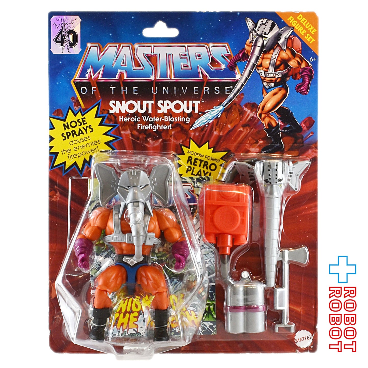 マテル MOTU マスターズ・オブ・ザ・ユニバース オリジンズ スナウト・スパウト 5.5インチ デラックスフィギュア 未開封