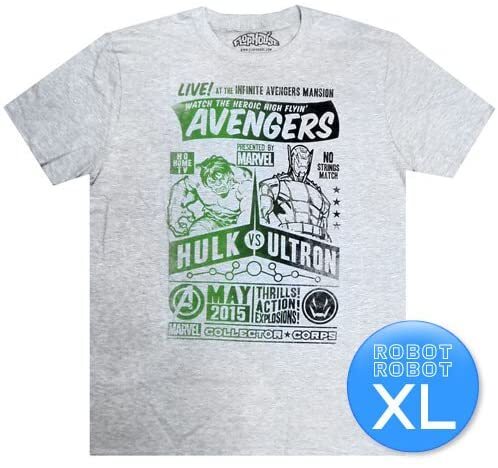 マーベル Tシャツ アベンジャーズ ハルク VS ウルトロン