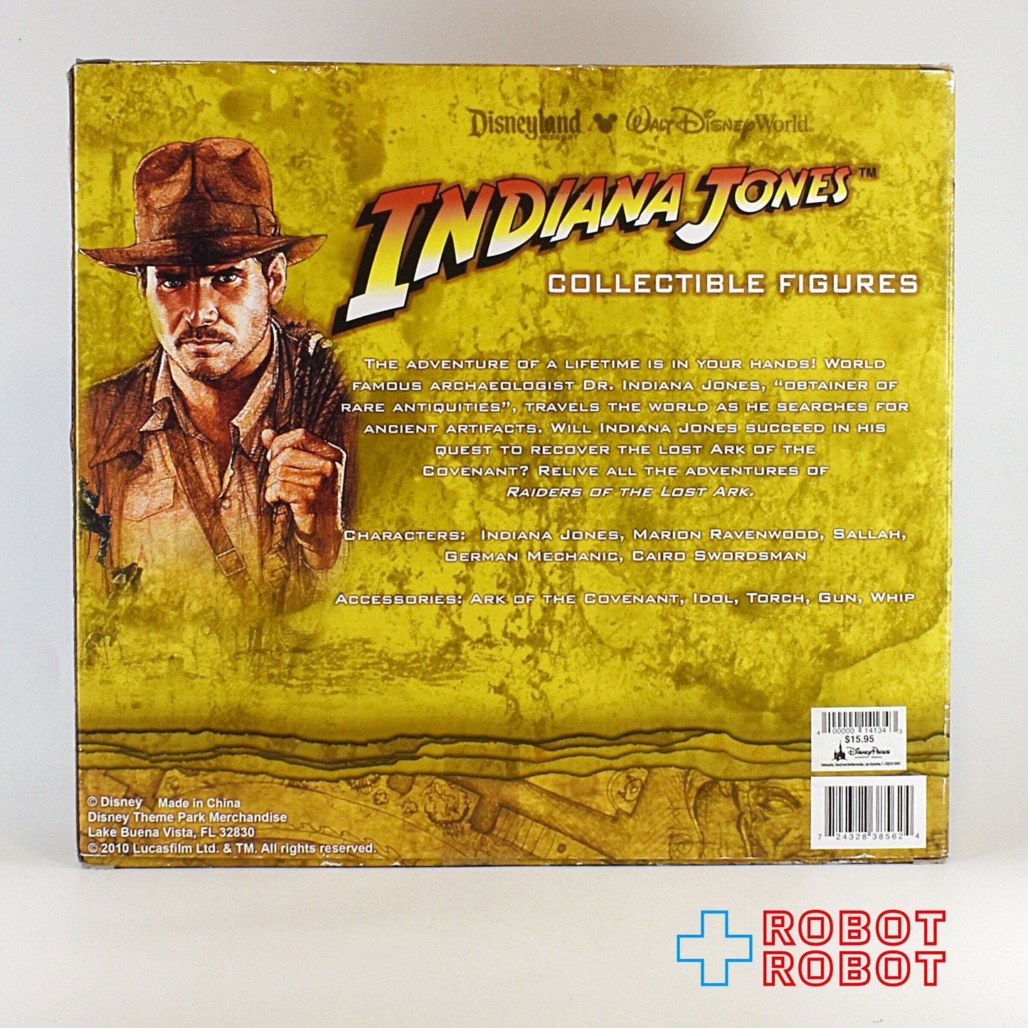 WDW インディ・ジョーンズ コレクティブル フィギュア セット