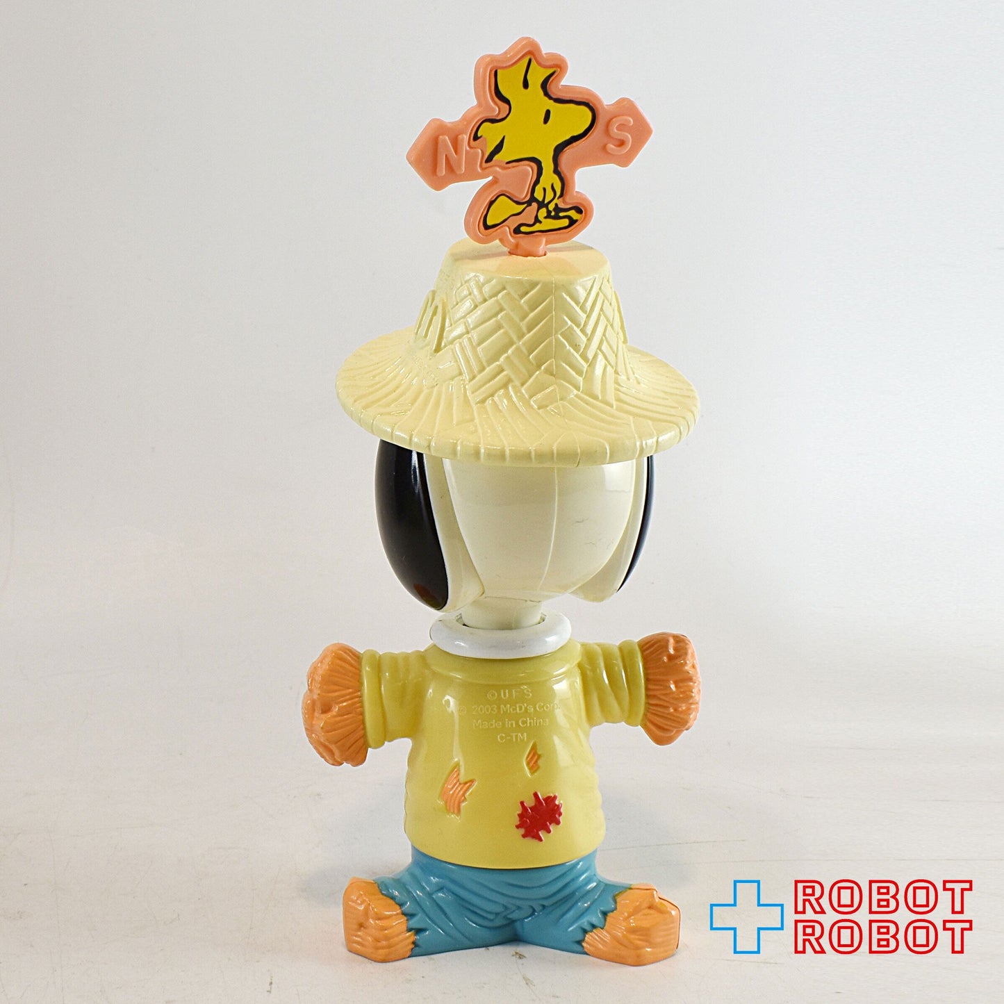 マクドナルド ピーナッツ スヌーピー カカシ ハッピーセット 2003