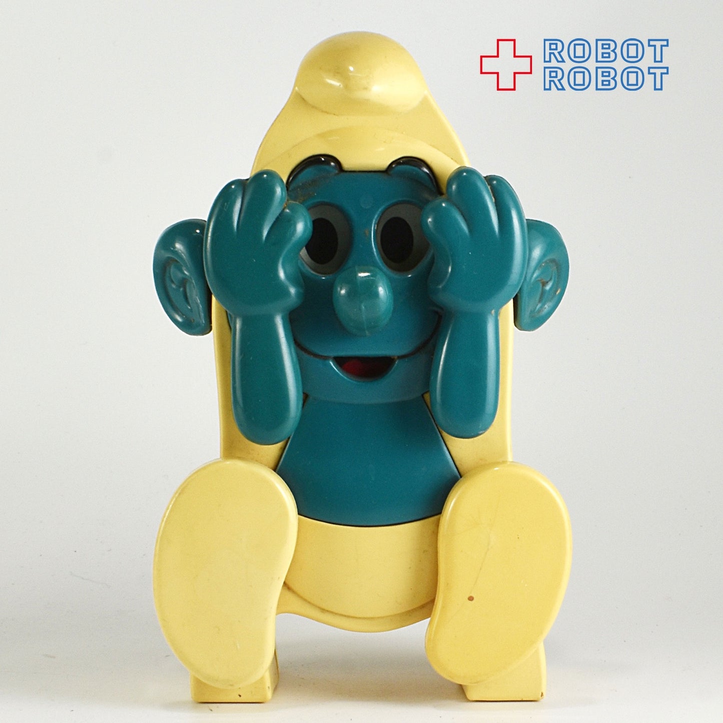 スマーフ ミュージカル ピークアブー いないいないばあ ゼンマイ トイ 1983