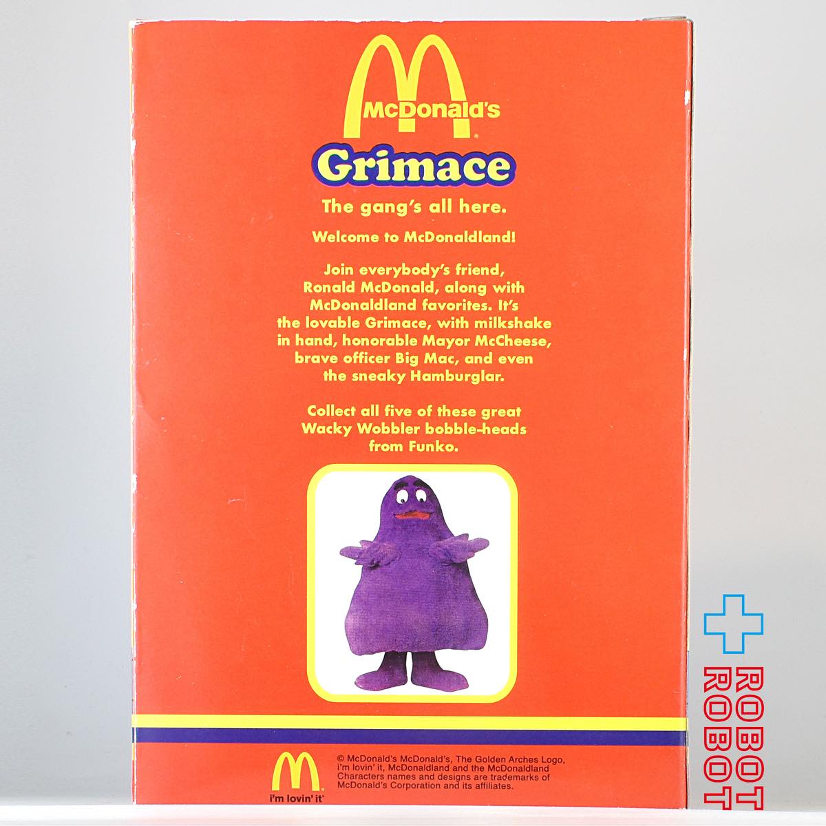ファンコ マクドナルド グリマス ワッキーワブラー フィギュア