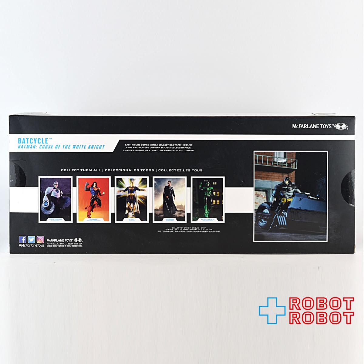 DC マルチバース ビークル ホワイトナイト・バットサイクル