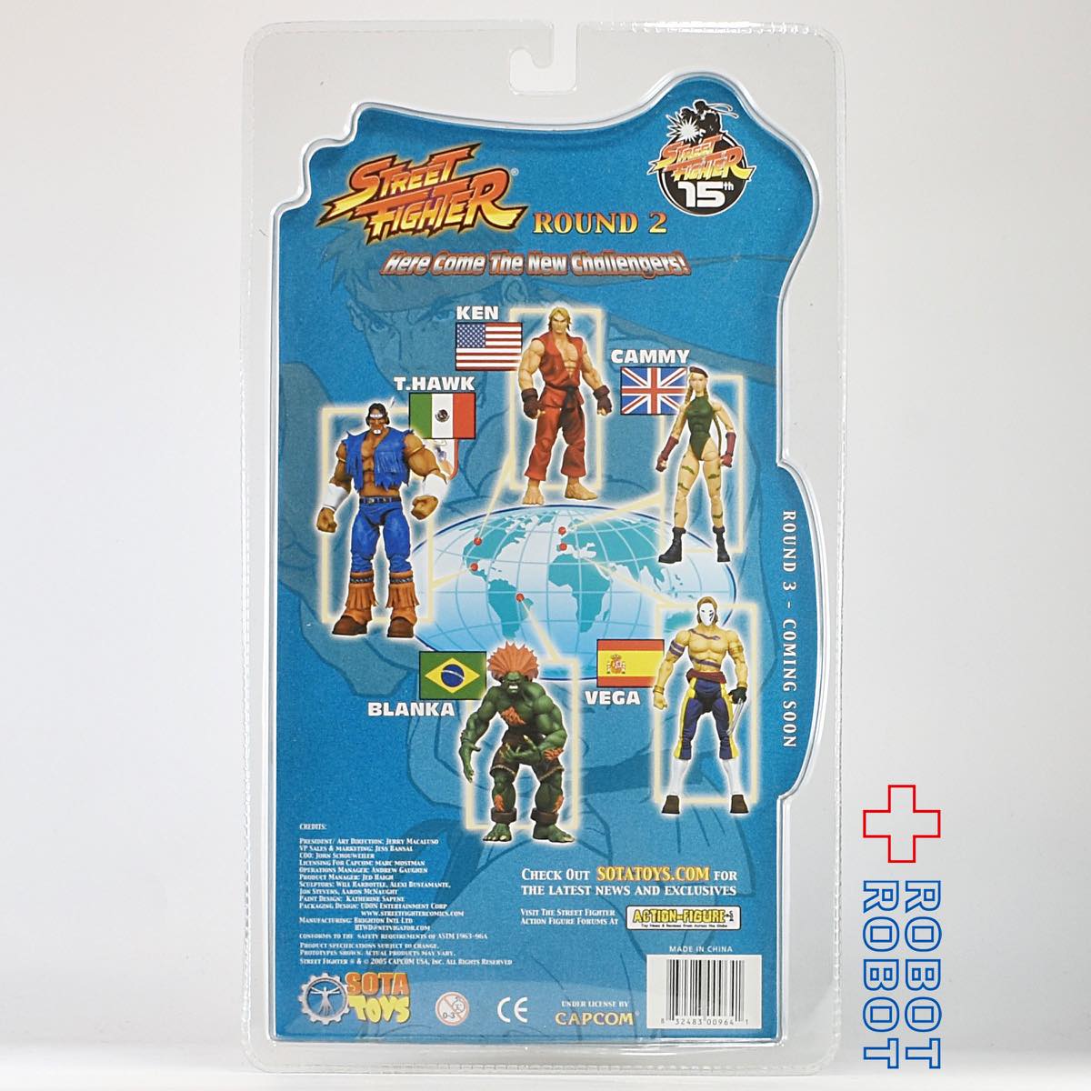 SOTA TOYS ストリートファイター ラウンド2 サンダー・ホーク グリーン ver アクションフィギュア