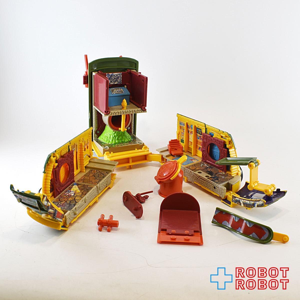 タカラ ミュータント・タートルズ タートルワゴンベース アクションフィギュア 国内版 開封