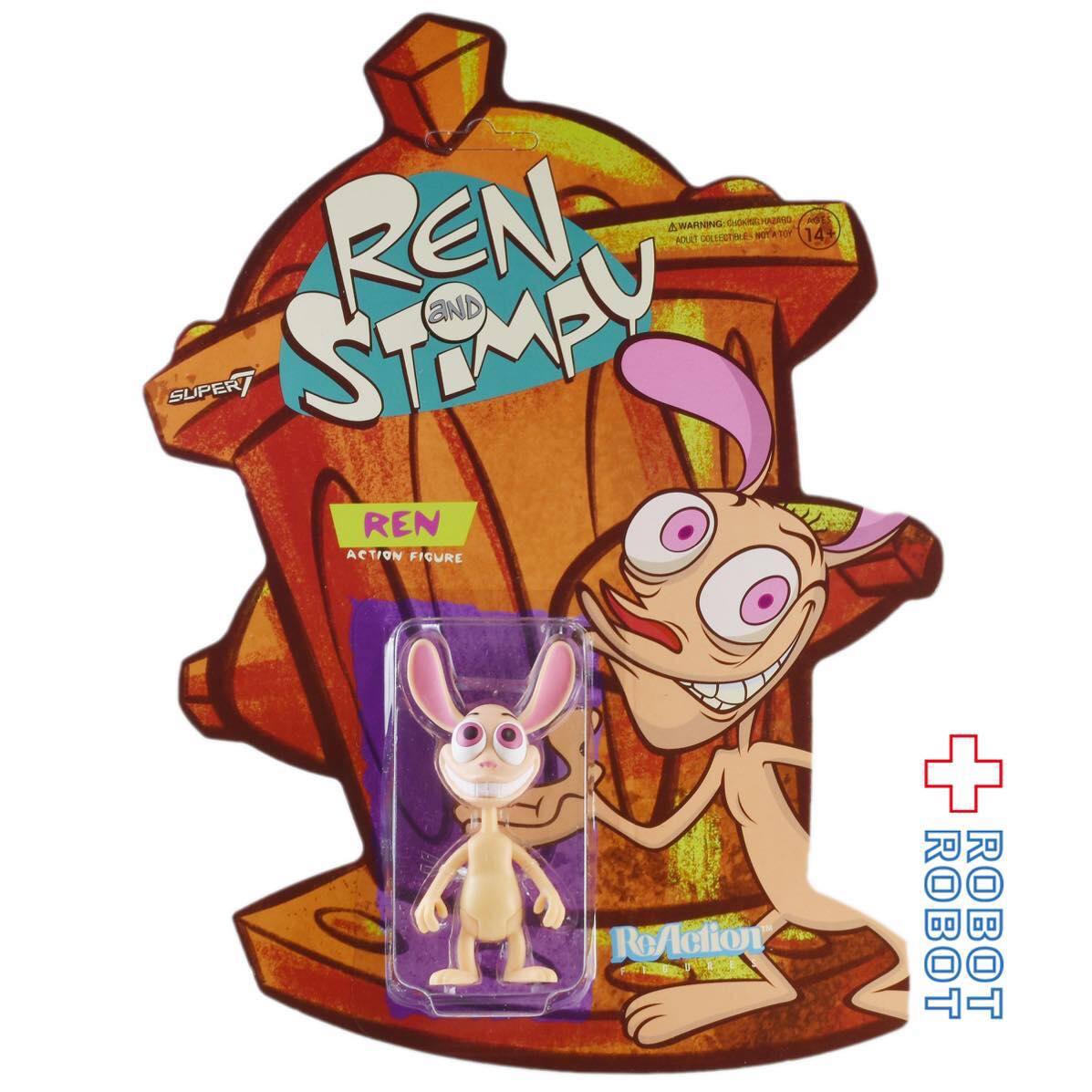 リ・アクション 3.75インチ レン&スティンピー レン アクションフィギュア