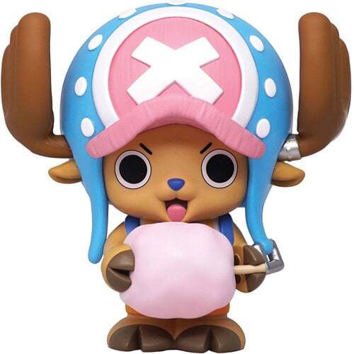 モノグラム ワンピース チョッパー 綿菓子付き PVC貯金箱