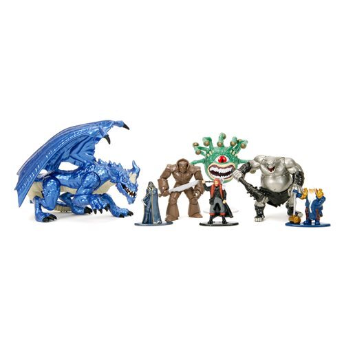 JADA TOYS ダンジョンズ & ドラゴンズ ナノメタルフィグズ デラックス ミニフィギュア 7パック