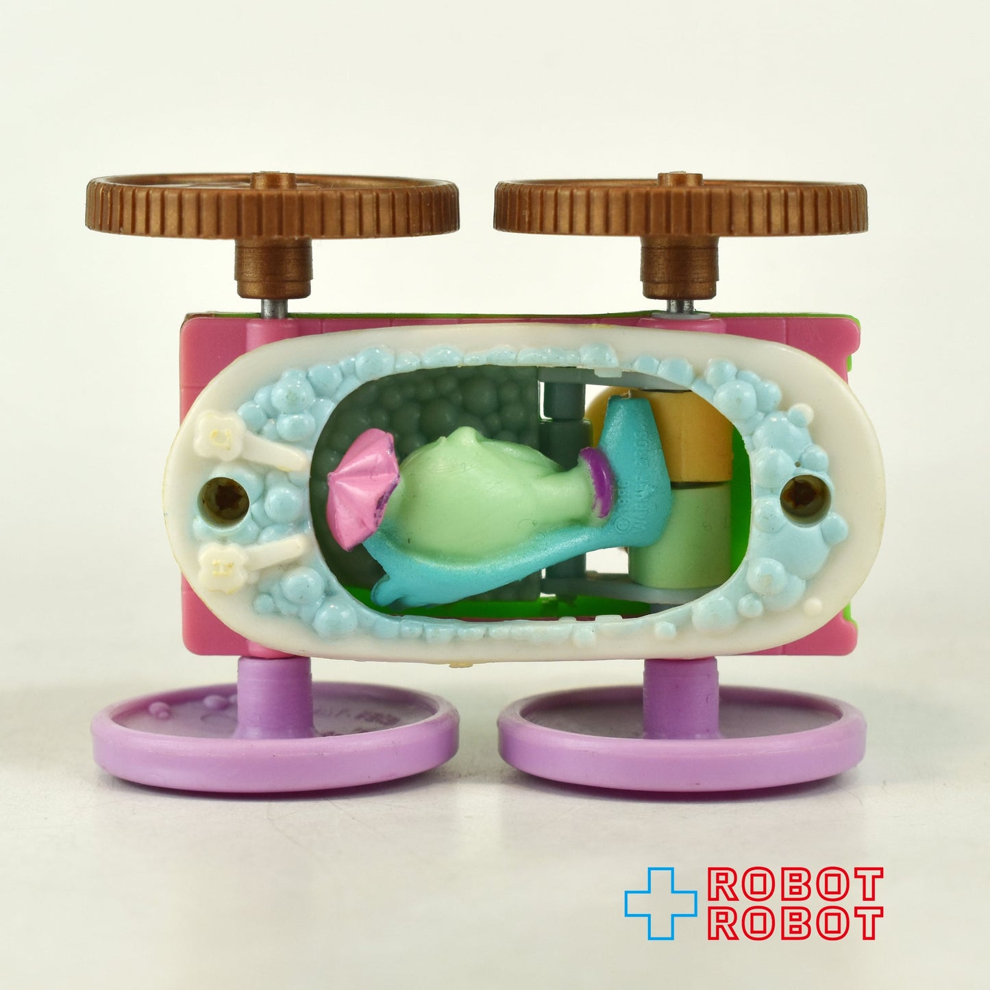 マクドナルド ワーナーブラザーズ ルーニー・テューンズ モンタナ・マックス & ゴーゴー・ドードー フリップカー フィギュア ハッピーミールトイ 1990