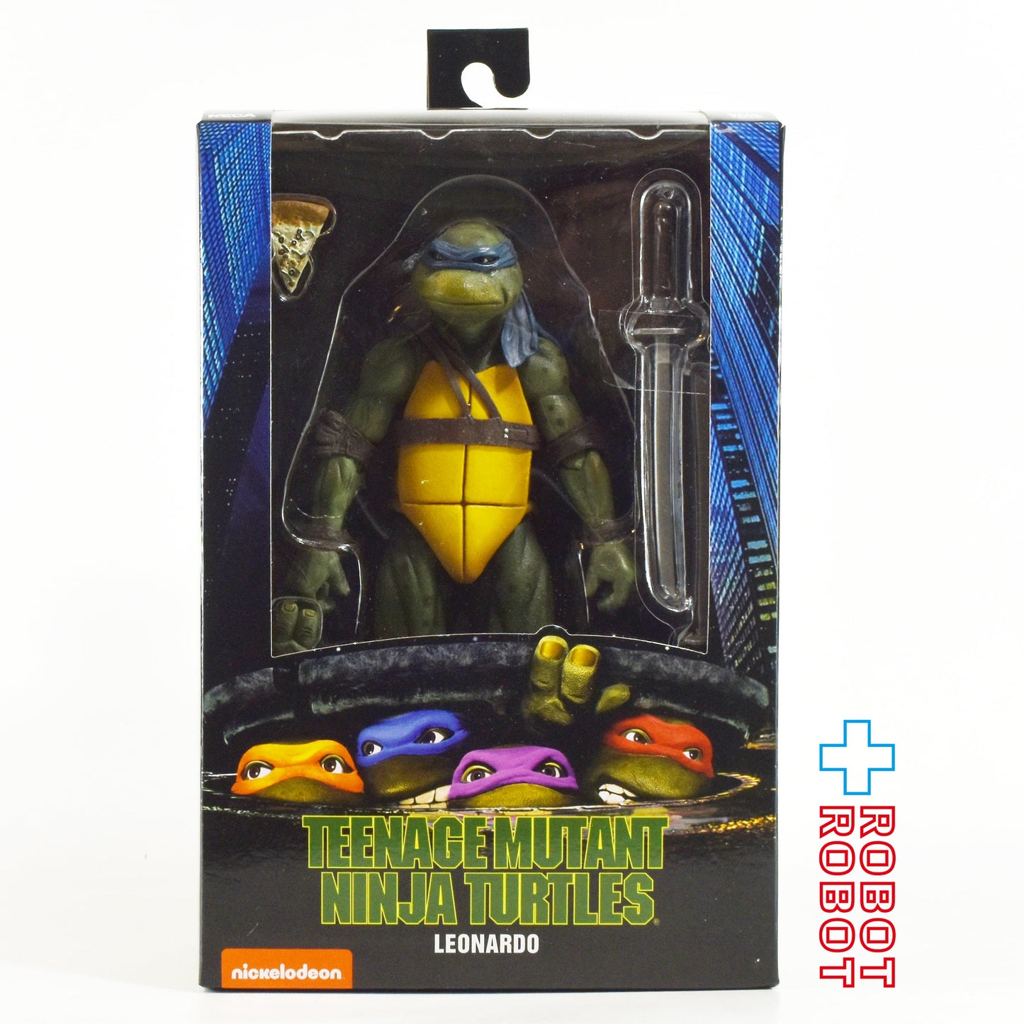 ネカ TMNT ティーンエイジ・ミュータント・ニンジャ・タートルズ 1990 7インチ アクションフィギュア 4体セット 箱入開封