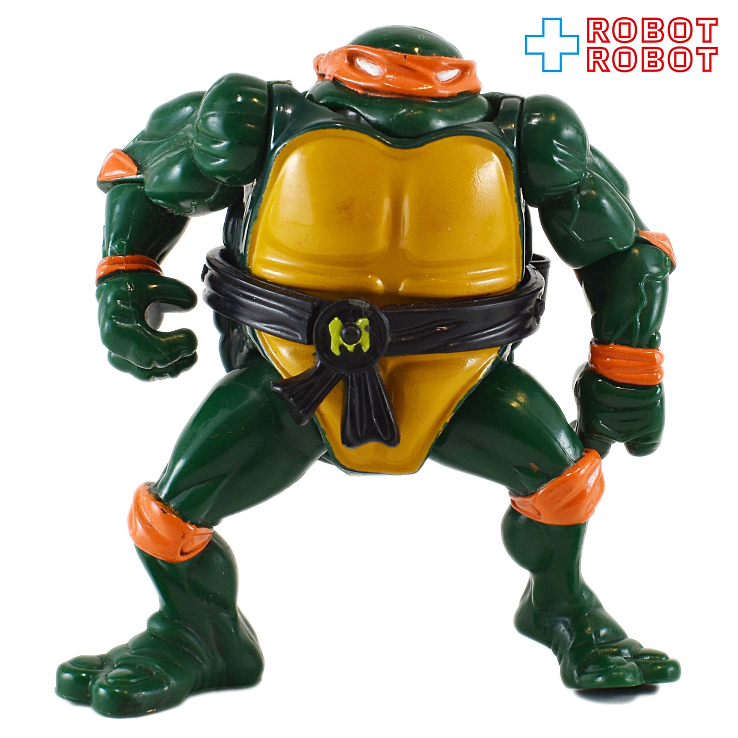 プレイメイツ ティーンエイジ・ミュータント・ニンジャ・タートルズ TMNT ヘッドドロッピング マイク アクションフィギュア 1991 ルース
