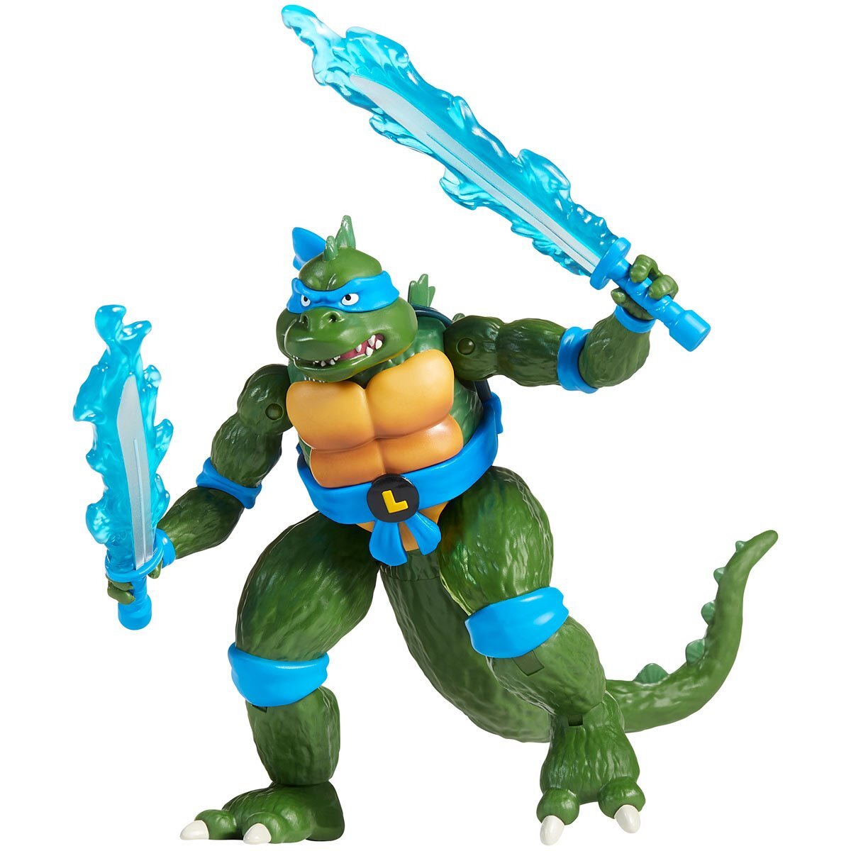 プレイメイツ ティーンエイジ・ミュータント・ニンジャ・タートルズ TMNT x ゴジラ ウェーブ1 レオナルド as ゴジラ アクションフィギュア 未開封