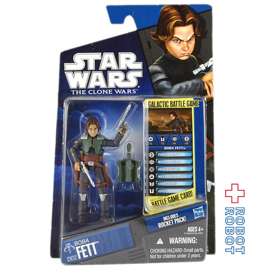 スター・ウォーズ CW2010 CW32 ボバ・フェット クローン・ウォーズ 3.75インチ アクションフィギュアUS版 未開封