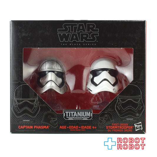 スター・ウォーズ ブラックシリーズ ダイキャストヘルメット キャプテン・ファズマ＆ファースト・オーダー ストームトルーパー セット 国内版 未開封