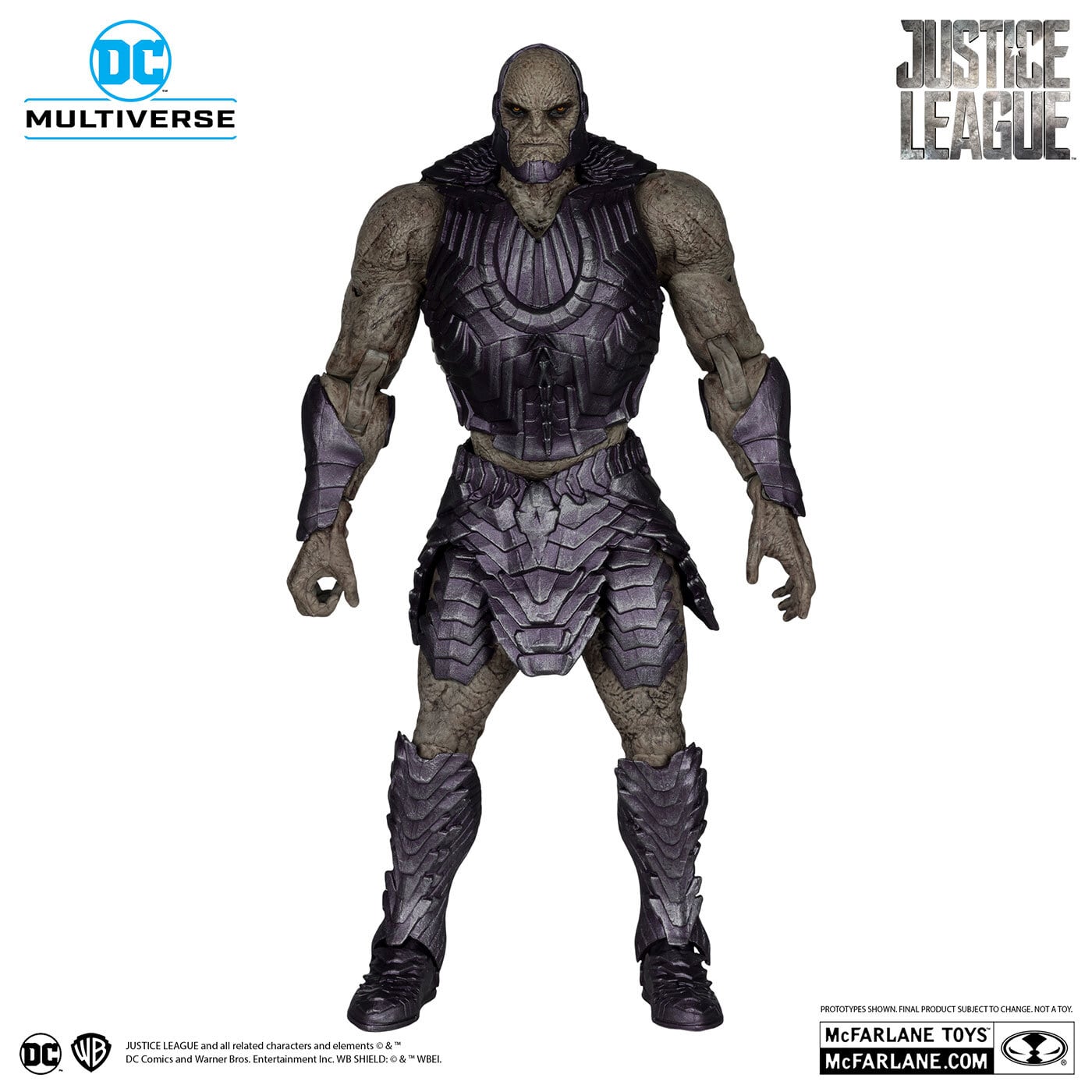 マクファーレン・トイズ DCマルチバース ジャスティス・リーグ ザック・スナイダーカット ダークサイド (玉座付き) 7インチ アクションフィギュア 未開封