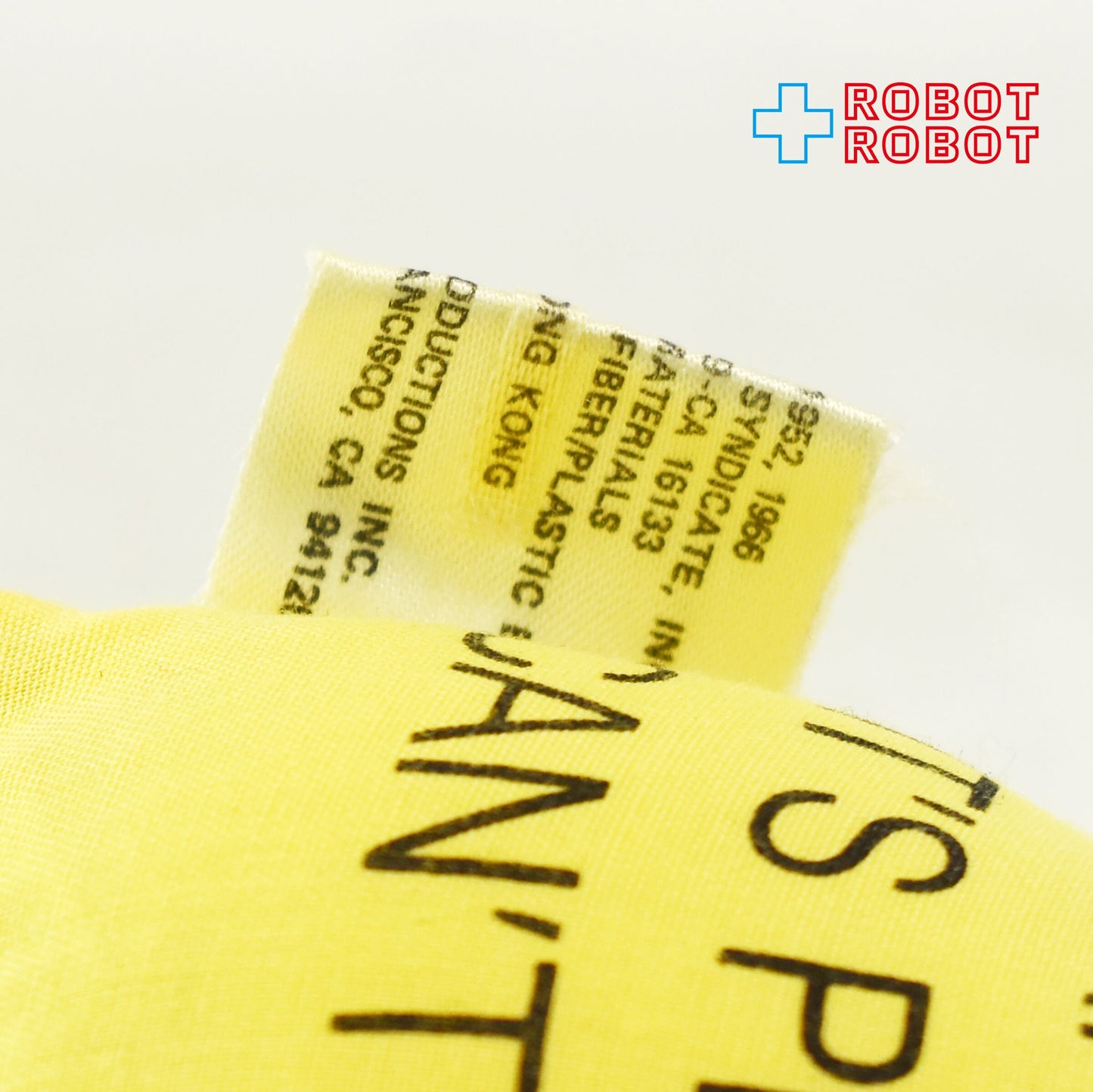 デターマインド社 ピーナッツ ライナス "I LOVE IT, AND IT’S PEOPLE I CAN’T STAND."  ビーンバッグ ぬいぐるみ 1980年代 メイドイン香港