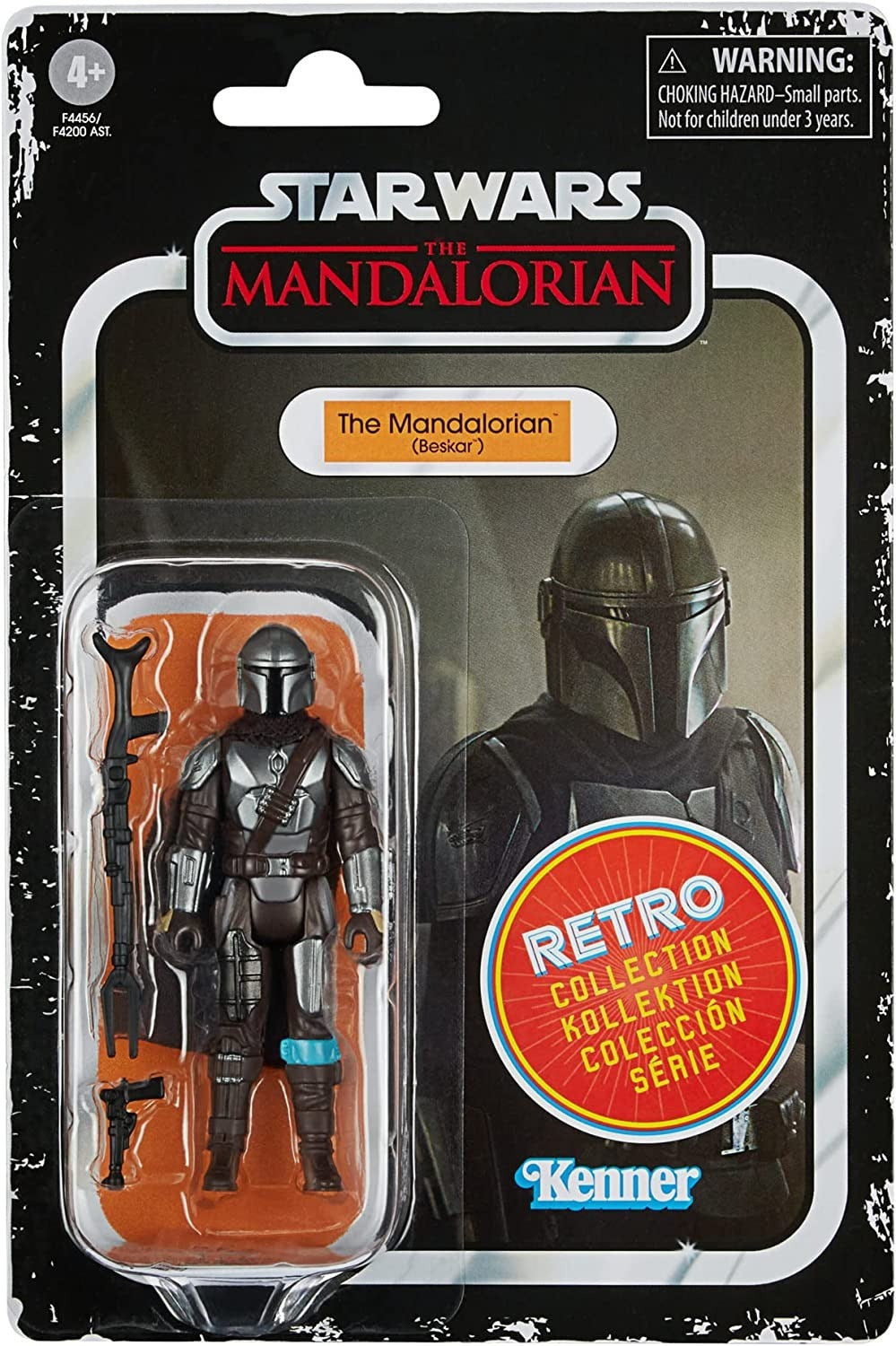 スター・ウォーズ レトロコレクション マンダロリアン  ディン・ジャリン(ベスカー)  3.75インチ アクションフィギュア 未開封
