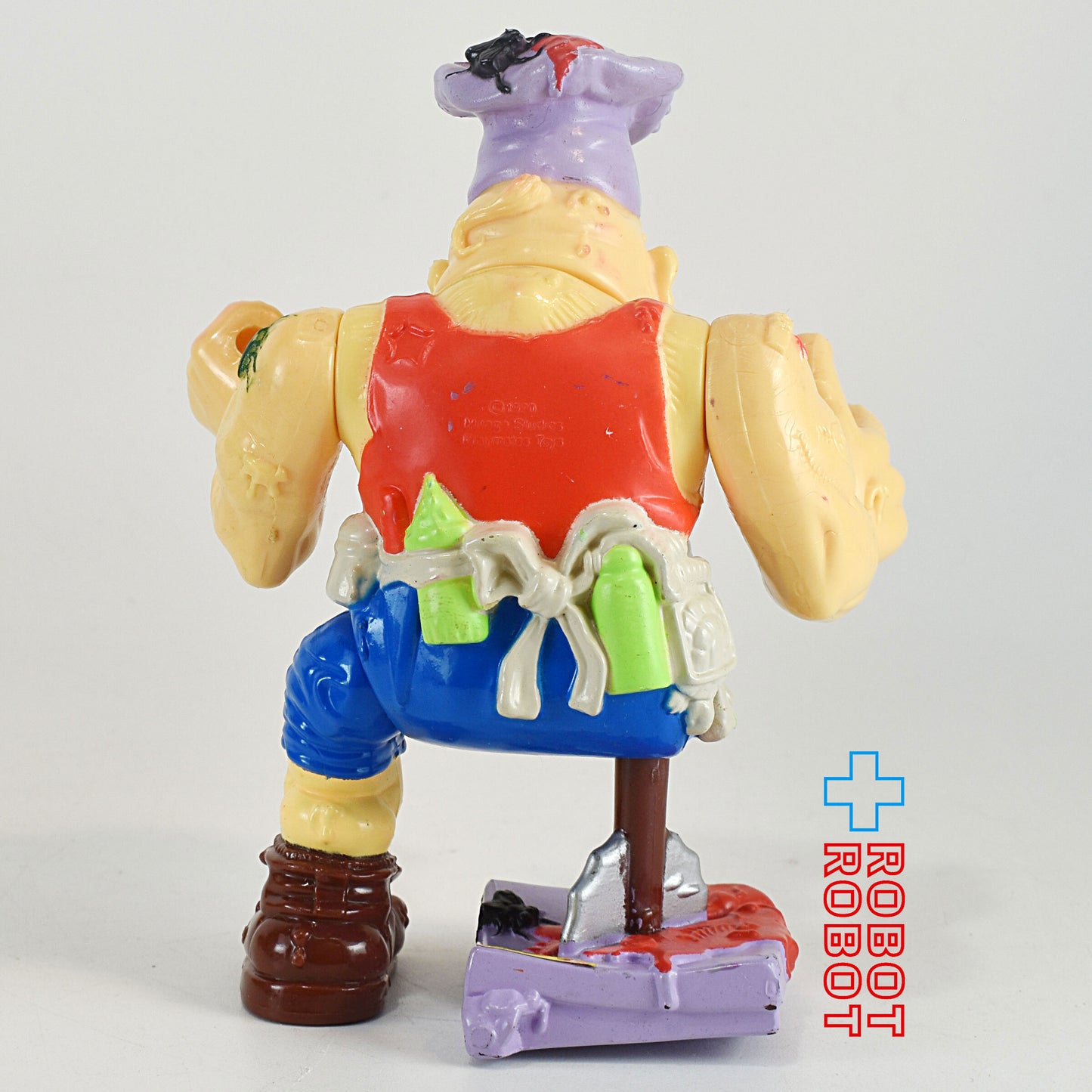 プレイメイツ ティーンエイジ・ミュータント・ニンジャ・タートルズ TMNT ピザフェイス アクションフィギュア ルース完品
