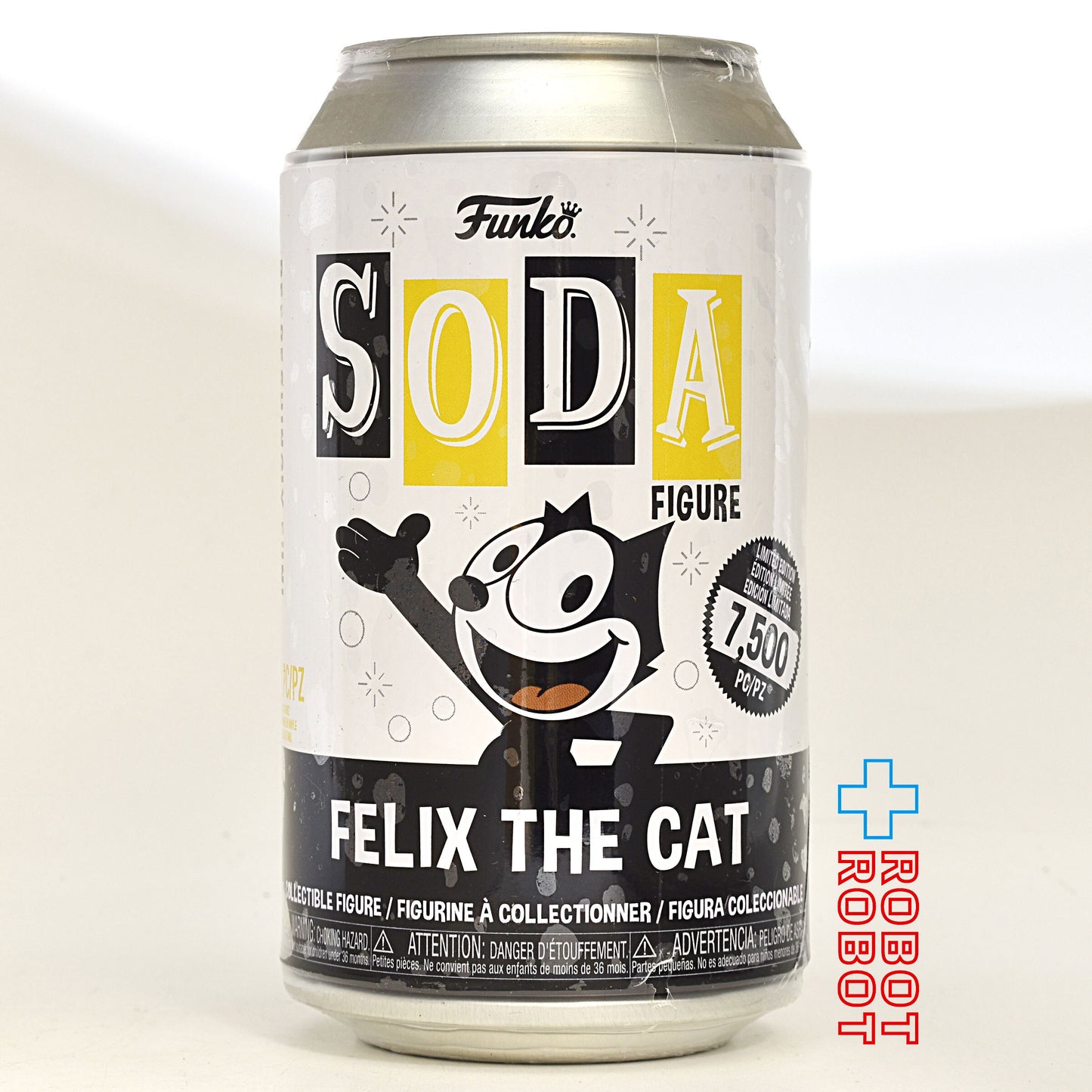 ファンコ SODA ソーダ缶 フィリックス・ザ・キャット ノーマルver ビニールフィギュア