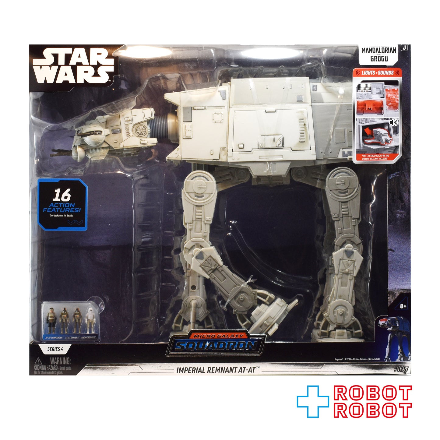 スター・ウォーズ マイクロ・ギャラクシー アサルト・クラス マンダロリアン・アンド・グローグー インペリアル・レムナント AT-AT ビークル 国内版 未開封
