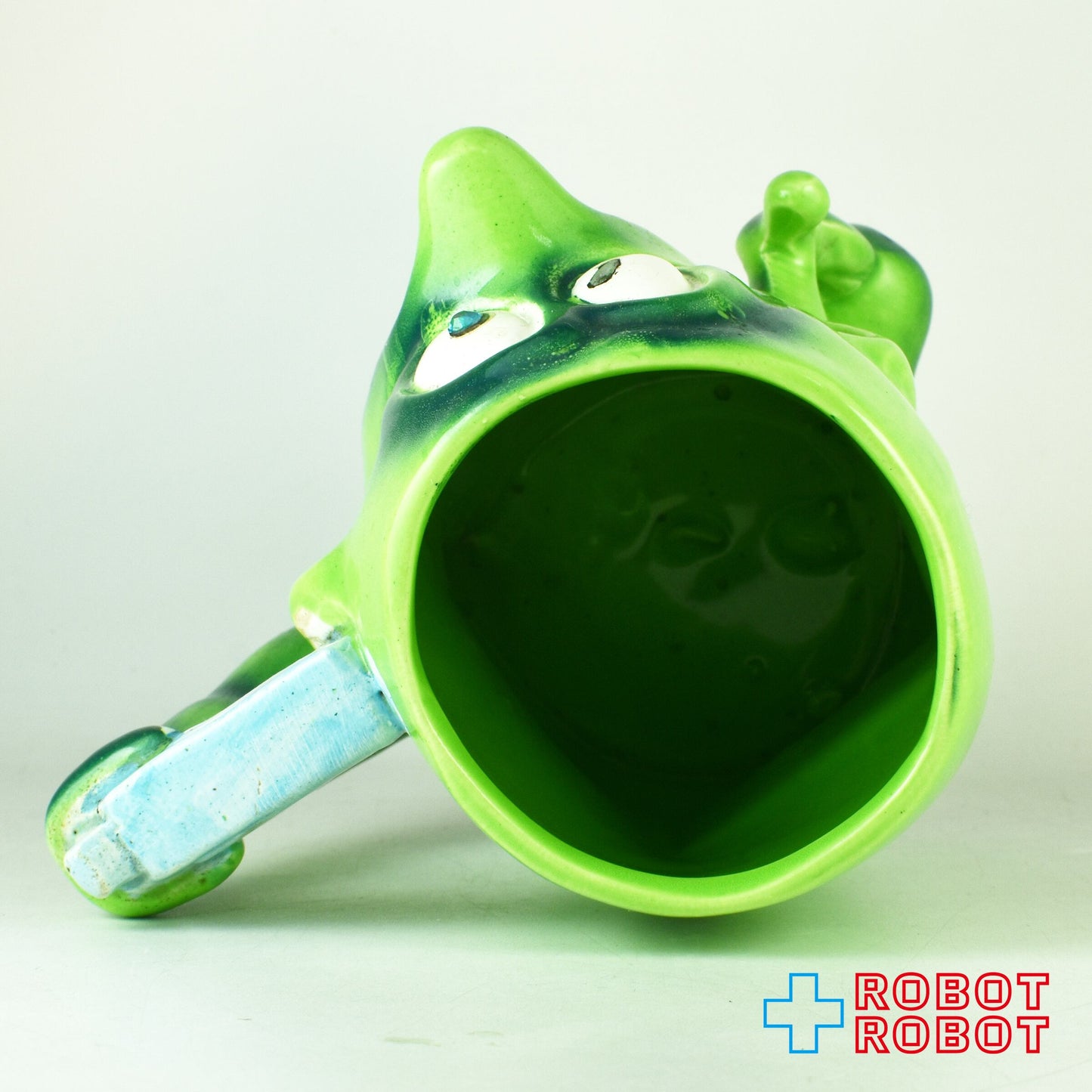 クレイス社 サイコセラミック 頭に銃を突きつけるおっさんのマグカップ 1960年代 ジャパン